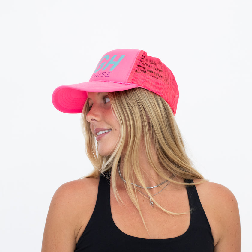 HIGH Voltage Pink Trucker