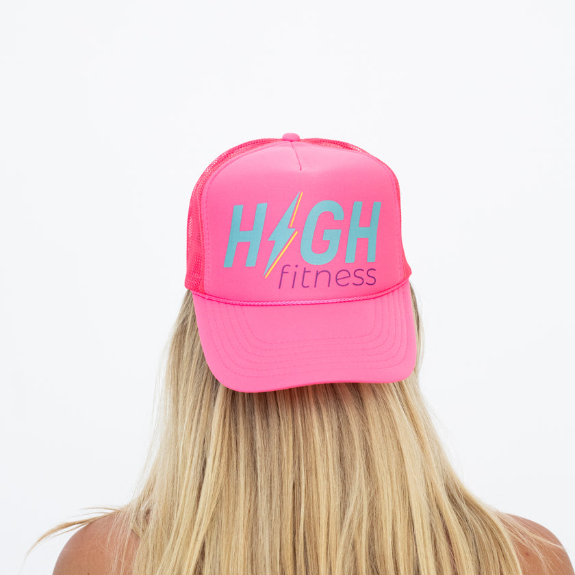 HIGH Voltage Pink Trucker