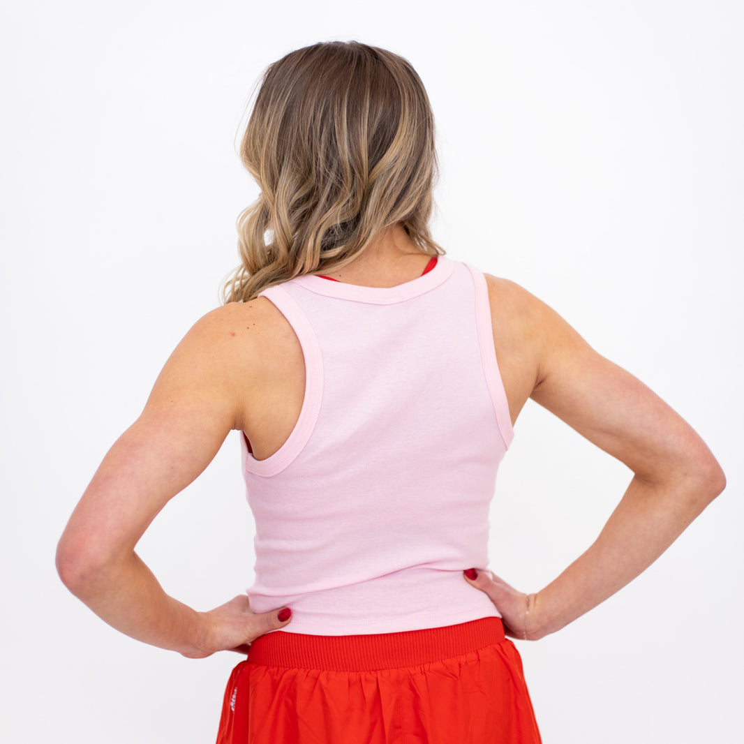High Love You Tank (Pink)