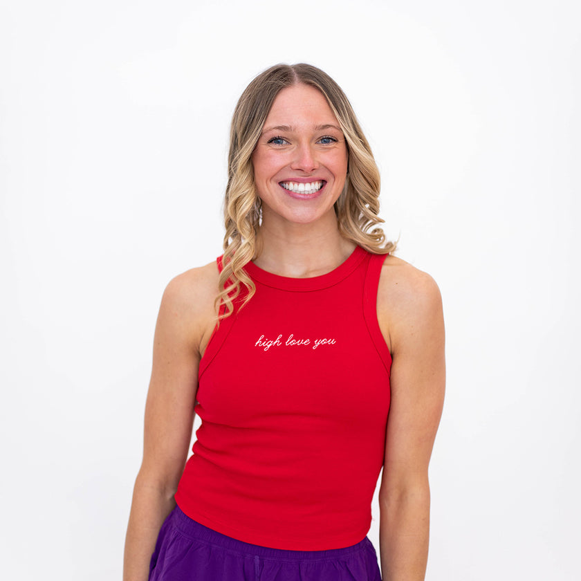 High Love You Tank (Red)