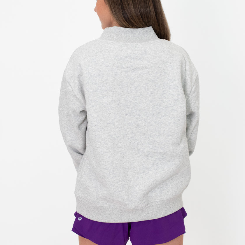 HIGH Puff Mockneck | Gray