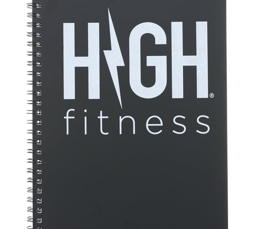 HIGH Fitness Spiral Notebook