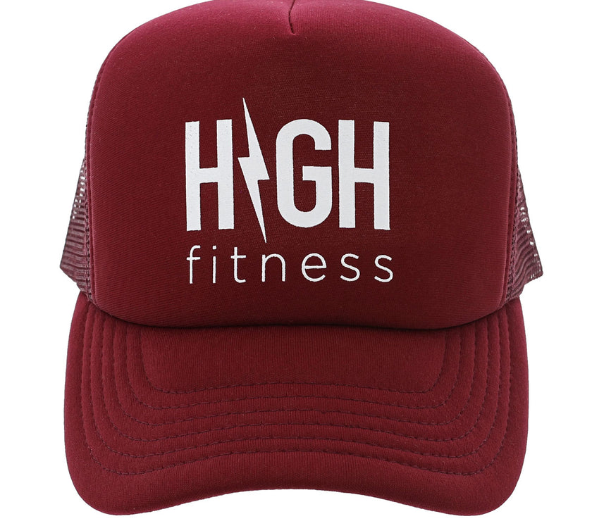 Burgundy Trucker Hat