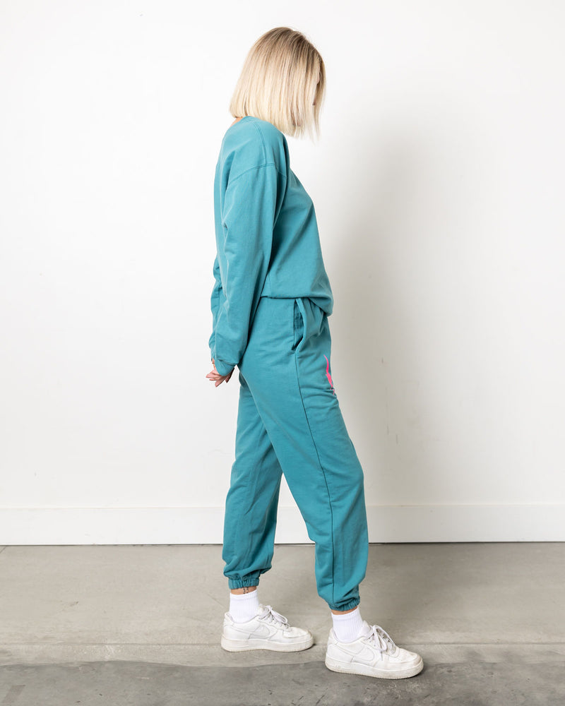 Cozy Cotton  Sweatsuit Brittany Blue – High Fitness