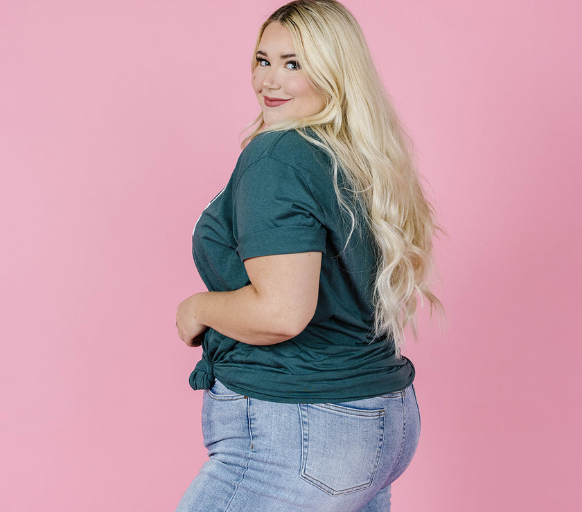 Fav T - Forest Green *XS & S*