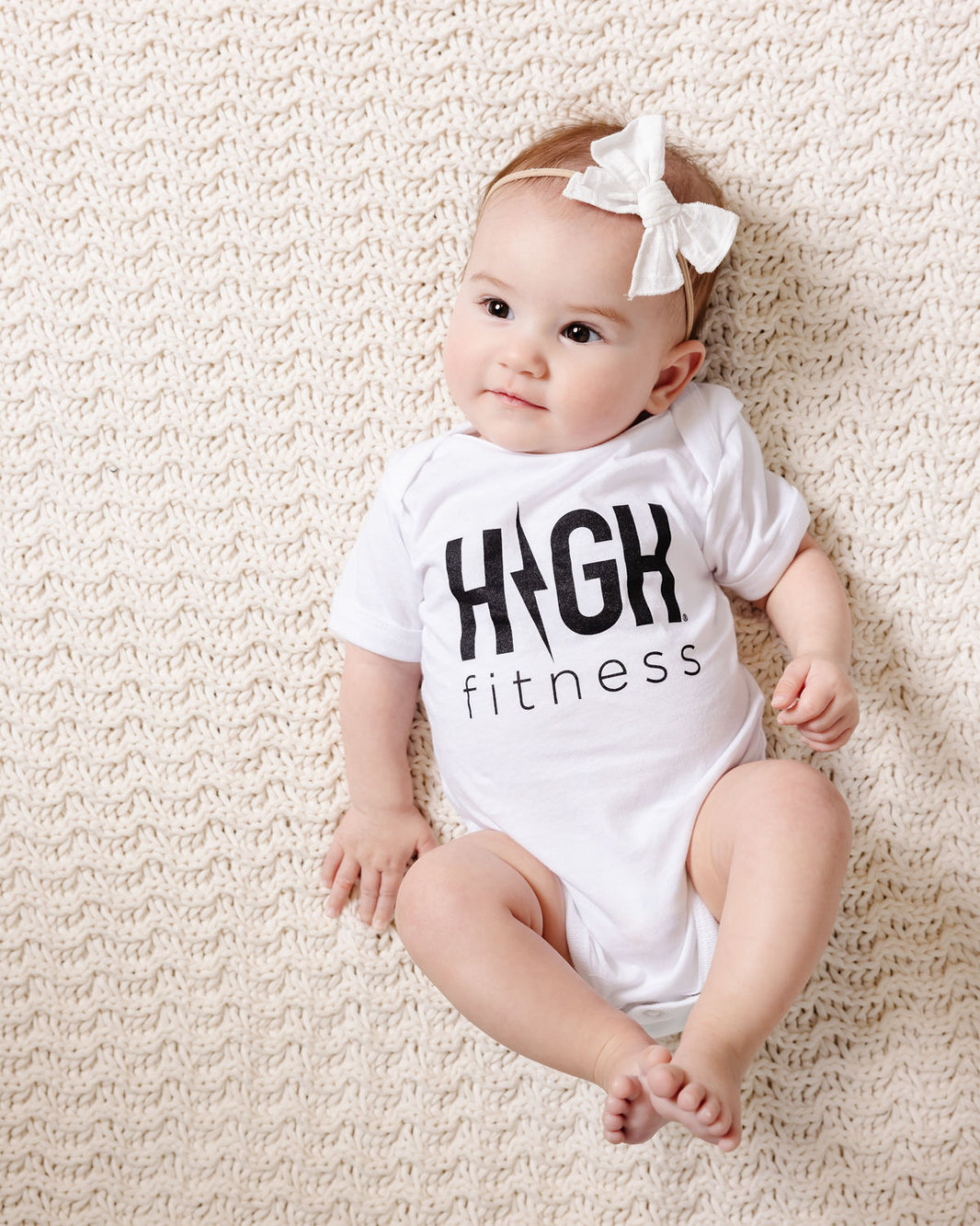 High Vintage Logo Baby Onesie