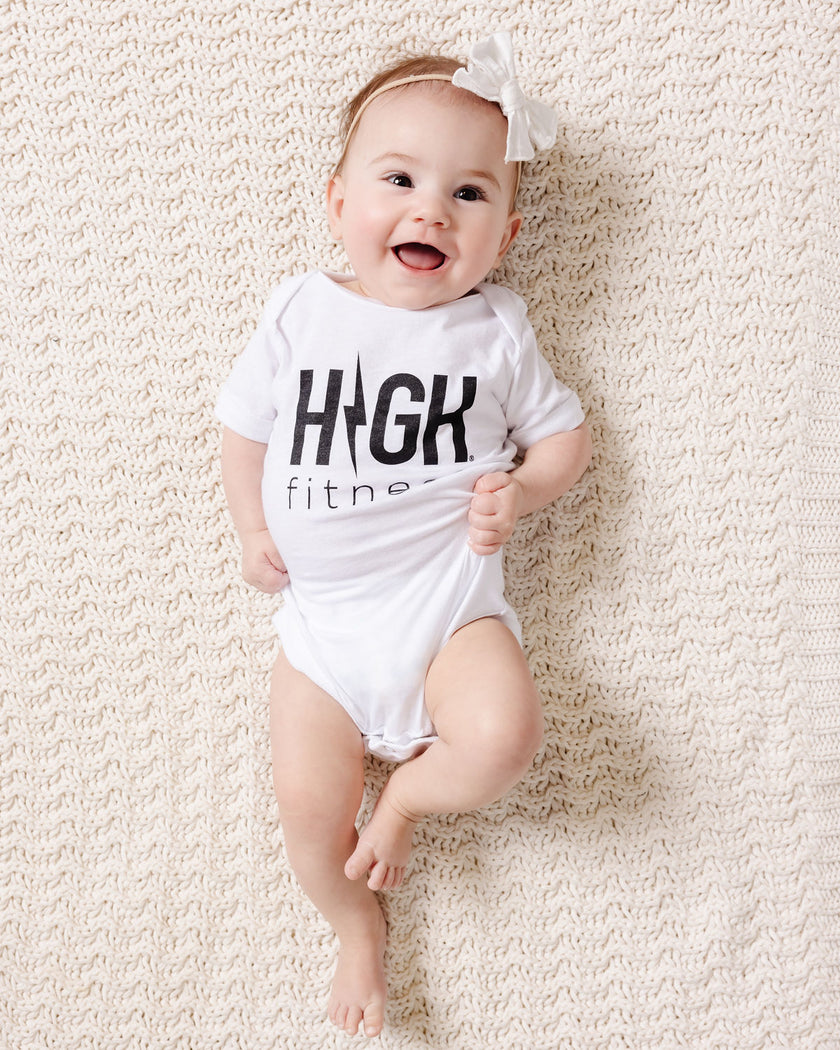 High Vintage Logo Baby Onesie