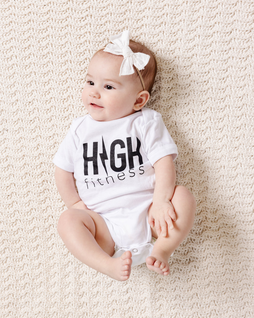 High Vintage Logo Baby Onesie