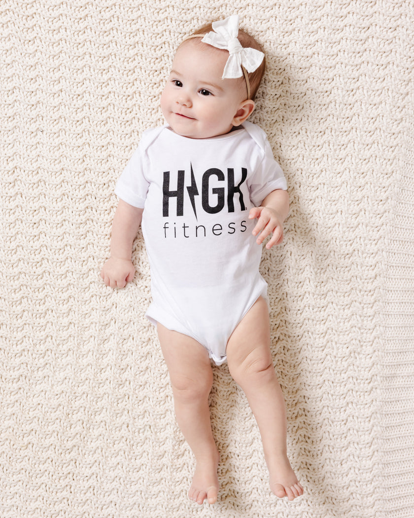 High Vintage Logo Baby Onesie