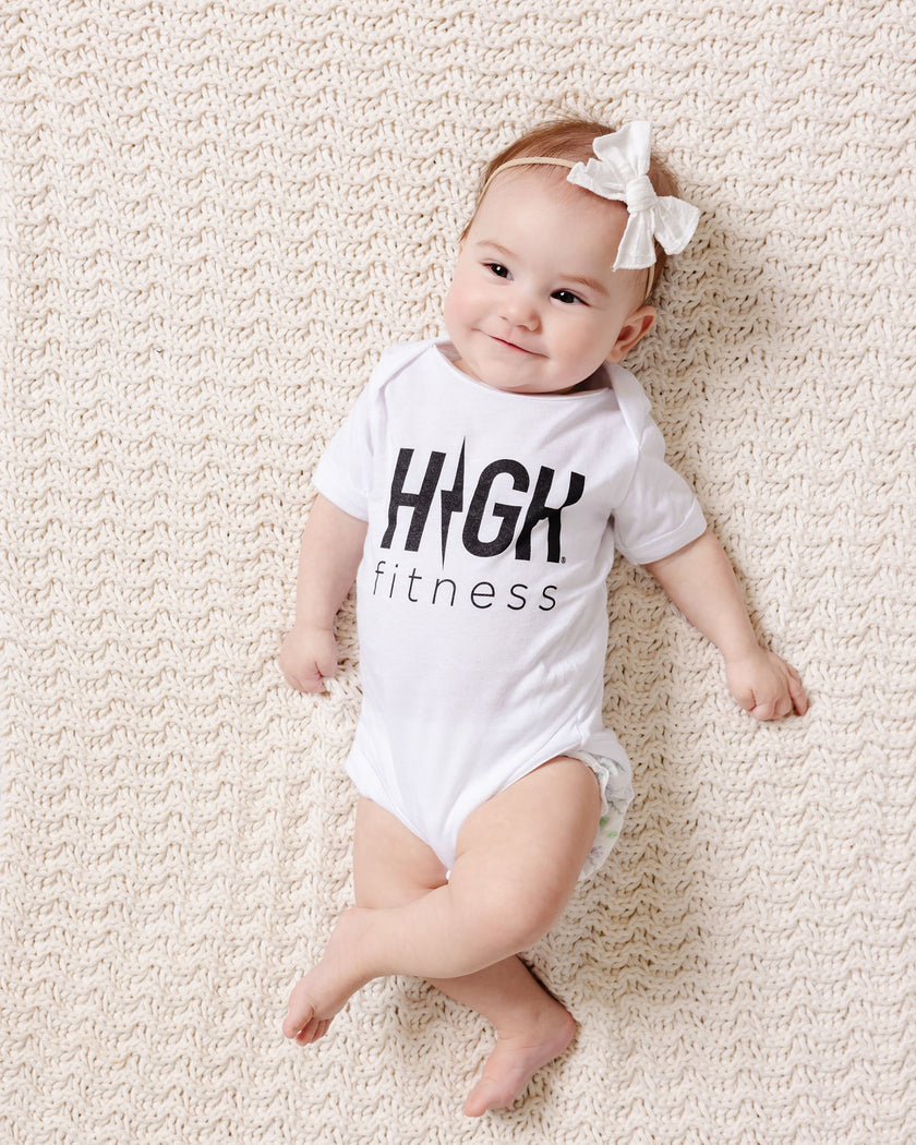 High Vintage Logo Baby Onesie