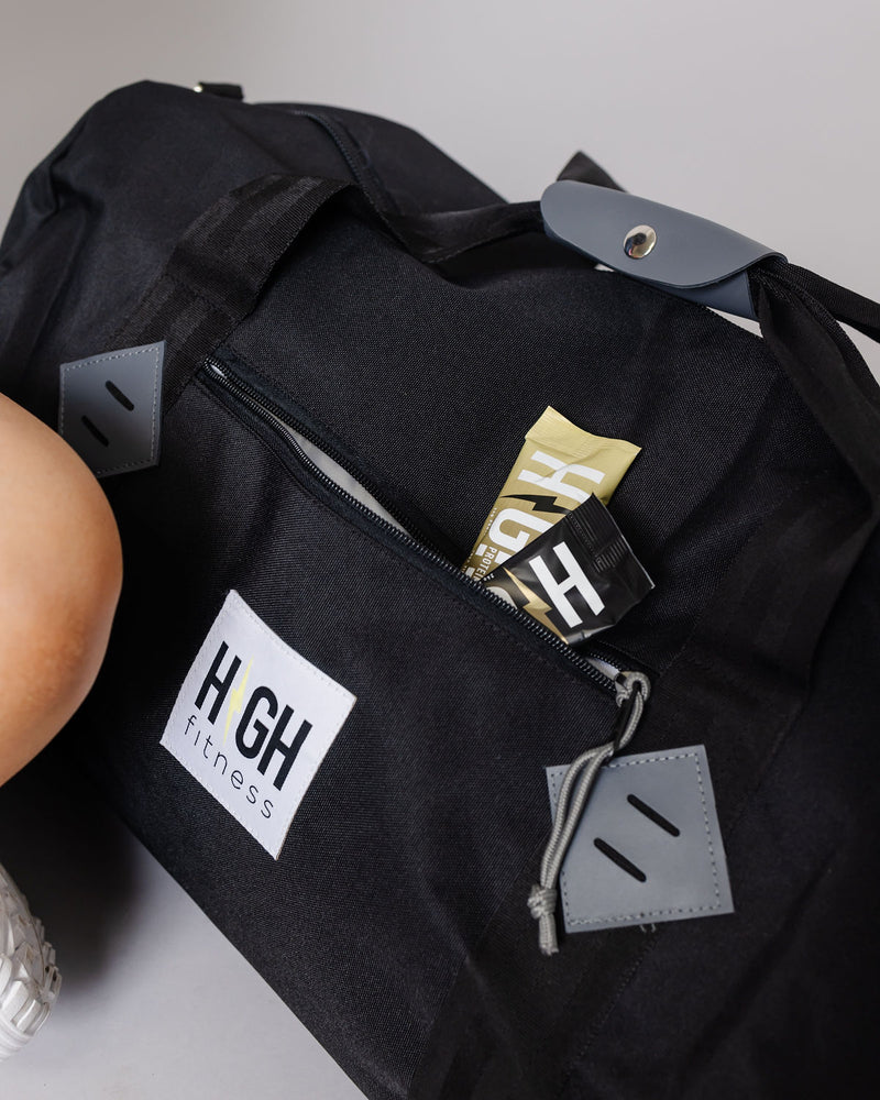 HIGH Fitness | Weekender Black Duffle Bag