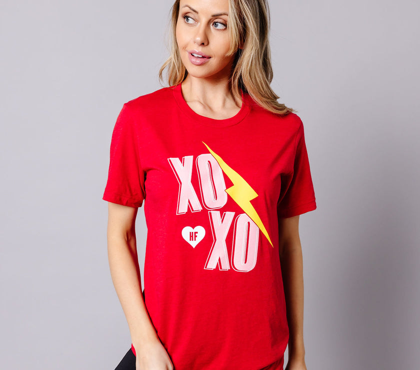 XOXO Red Fav Tee *XS & M*