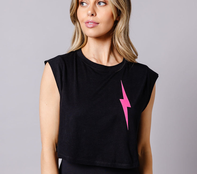 HF Instructor Muscle Crop Tank