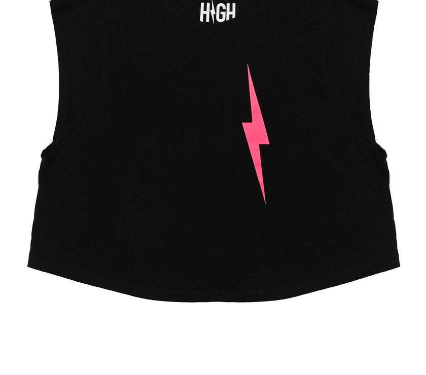 HF Instructor Muscle Crop Tank