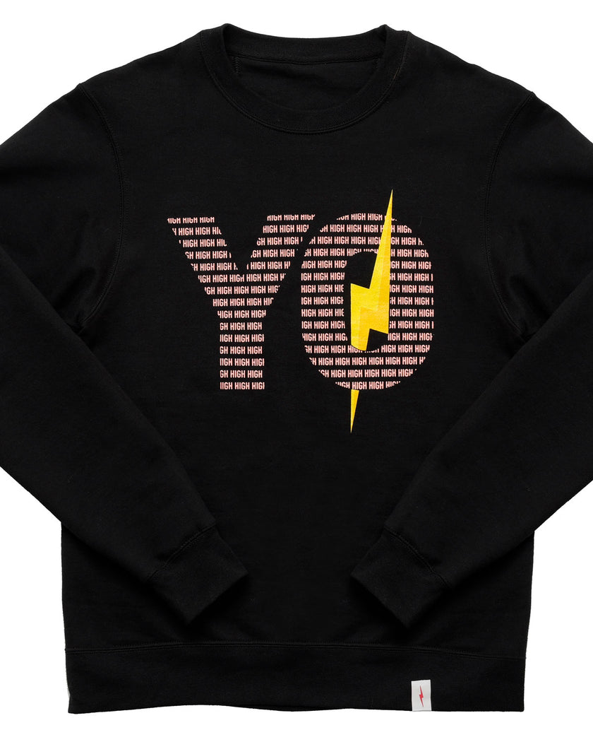 HIGH YO Sweatshirt | Black