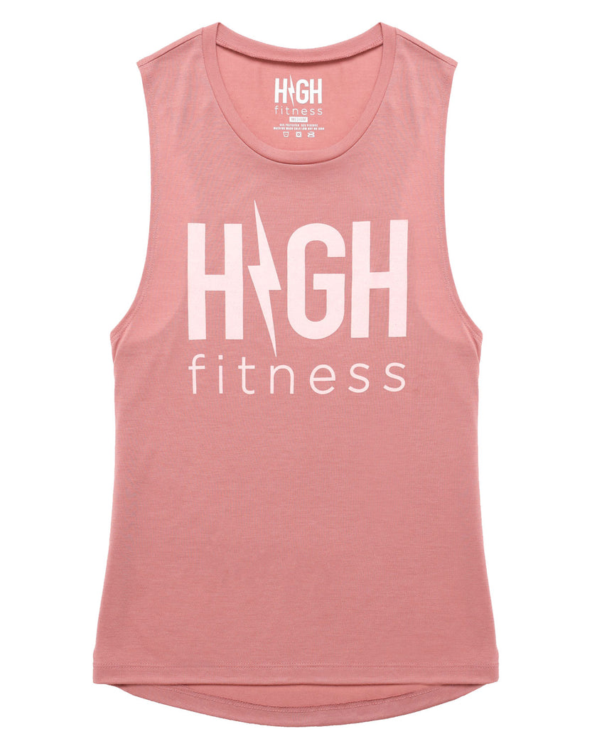 Pretty in Pink Muscle Tank